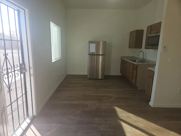 a car parked in front of a house