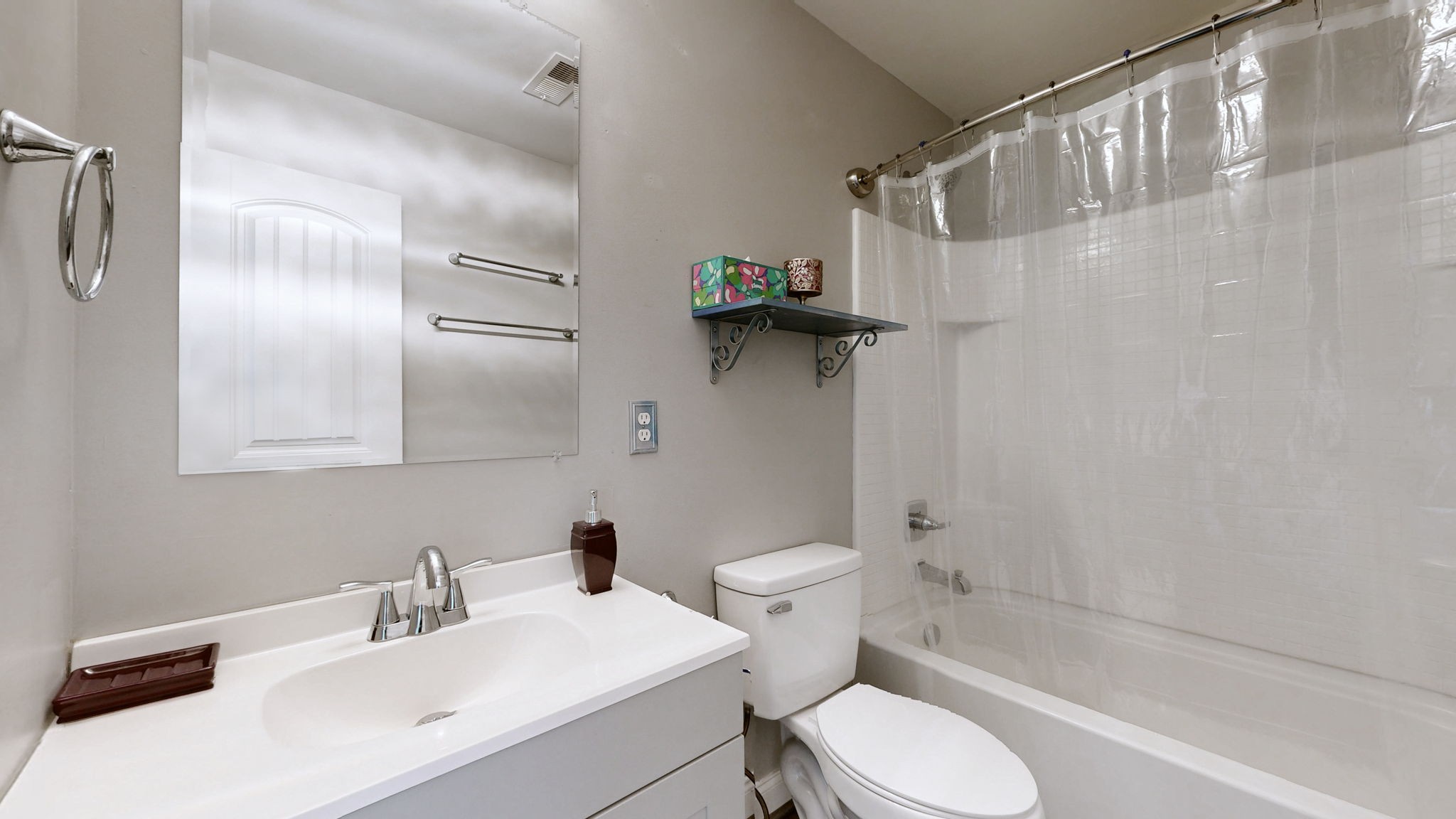 2344 Pea Ridge Road Clarksville, TN 37040 - Photo 14 of 23 a bathroom with a sink toilet and shower
