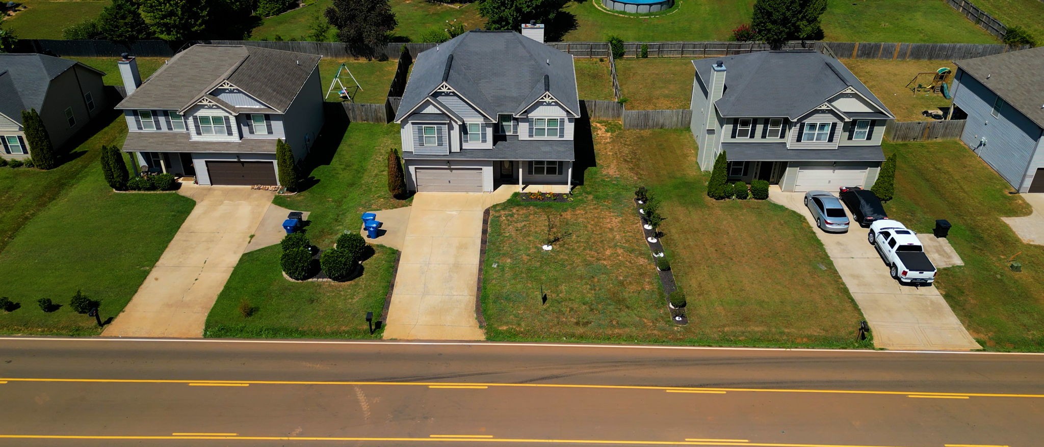 2344 Pea Ridge Road Clarksville, TN 37040 - Photo 21 of 23 an aerial view of a residential apartment building with a yard