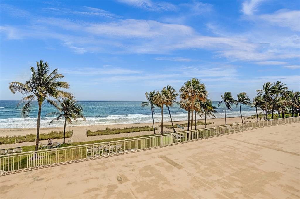 1051 Hillsboro Mile, Unit 307E Hillsboro Beach, FL 33062 - Photo 20 of 30 a view of outdoor space with trees