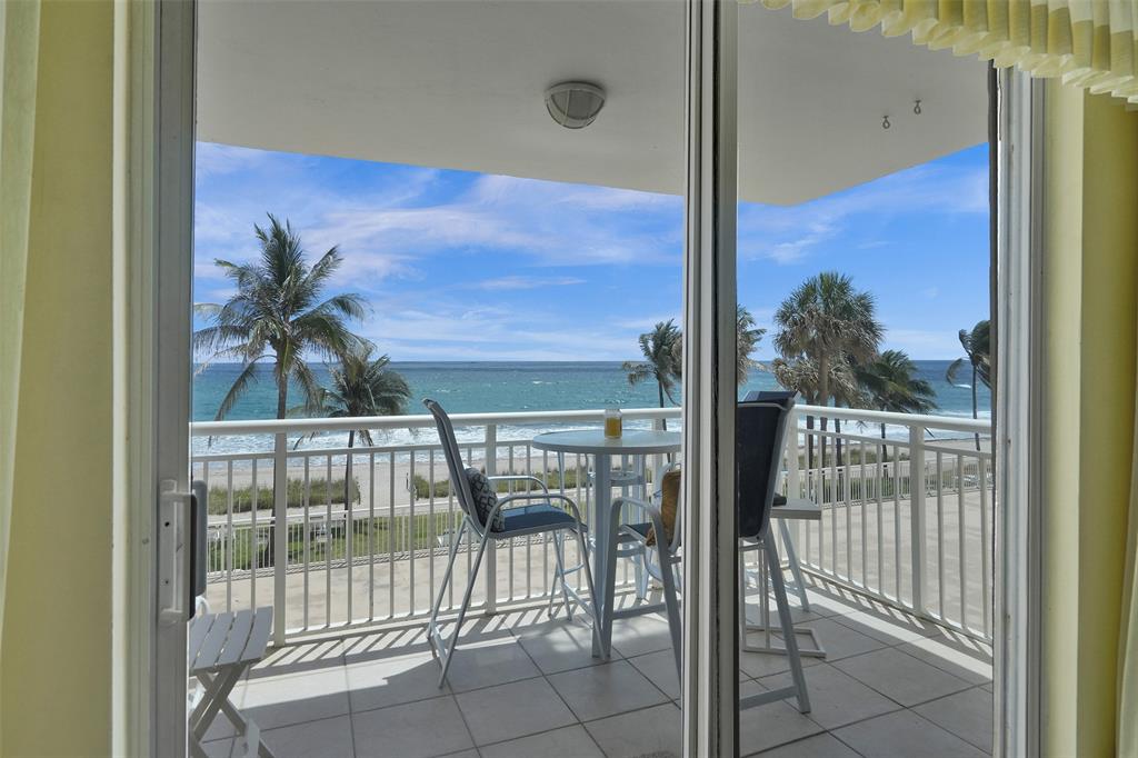 1051 Hillsboro Mile, Unit 307E Hillsboro Beach, FL 33062 - Photo 7 of 30 a view of a balcony