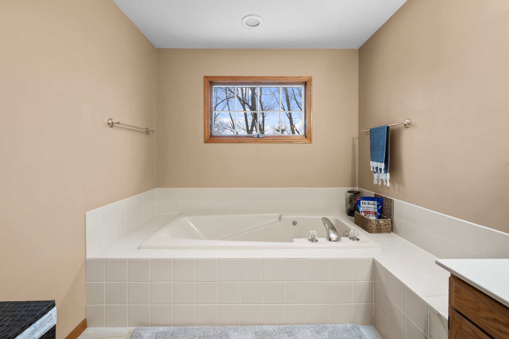 6002 Oakbrook Road Davenport, IA 52806 - Photo 31 of 50 a bathroom with a bathtub and a window