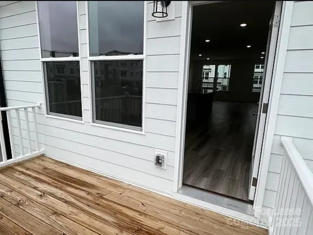 a view of front door