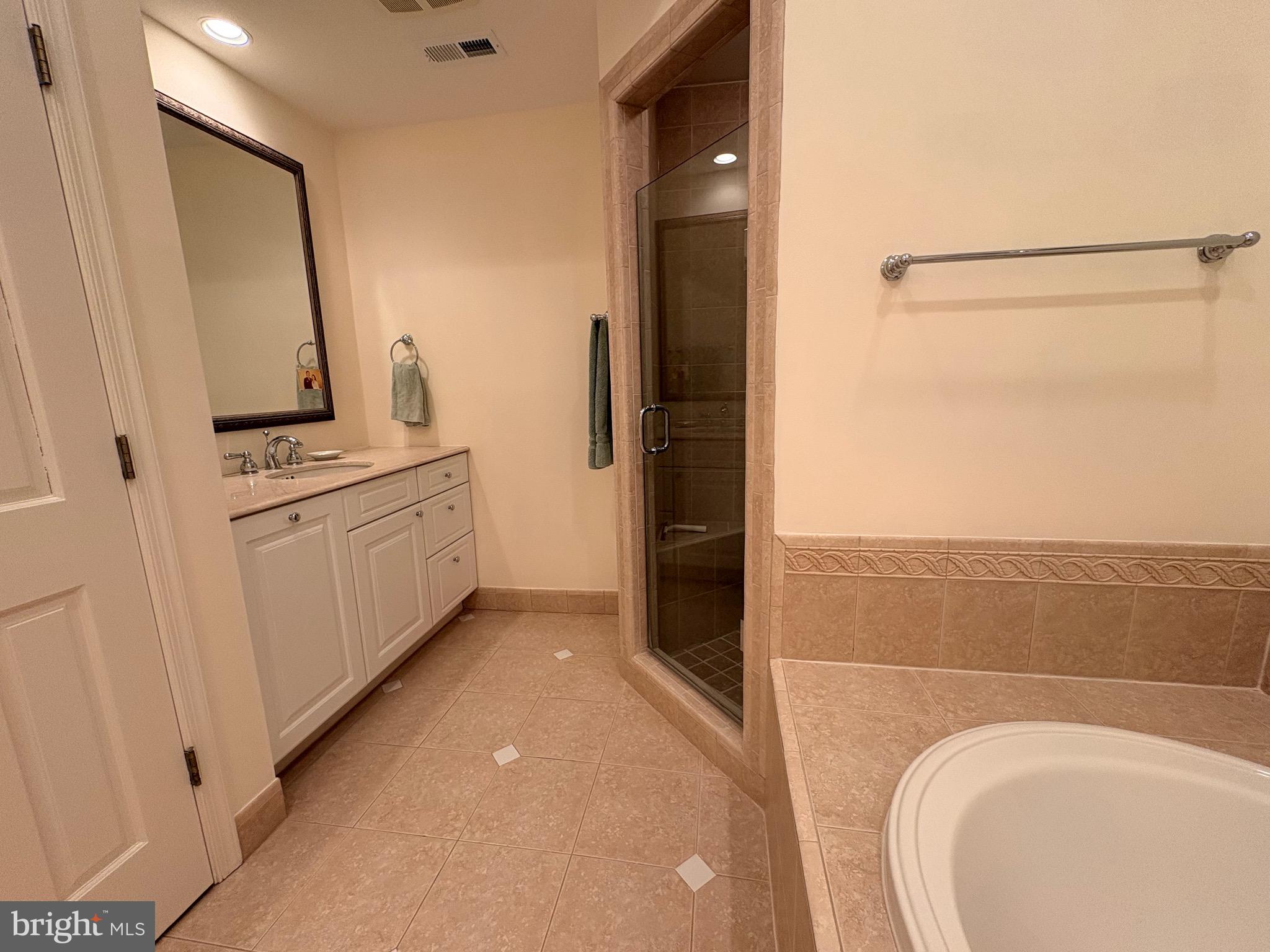 911 Rail Court McLean, VA 22102 - Photo 9 of 23 Primary bath walk-in shower