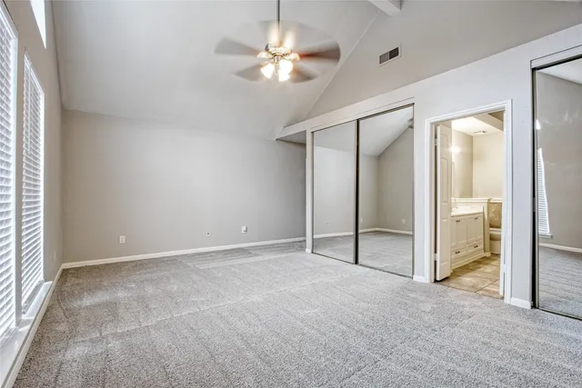 a view of backyard of a house