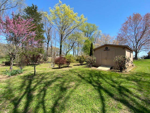 751 Monroe Floyd Road Decherd, TN 37324 - Photo 19 of 38 a view of backyard with tree