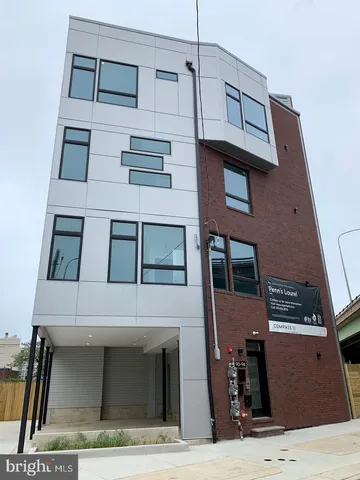 a view of a building with many windows