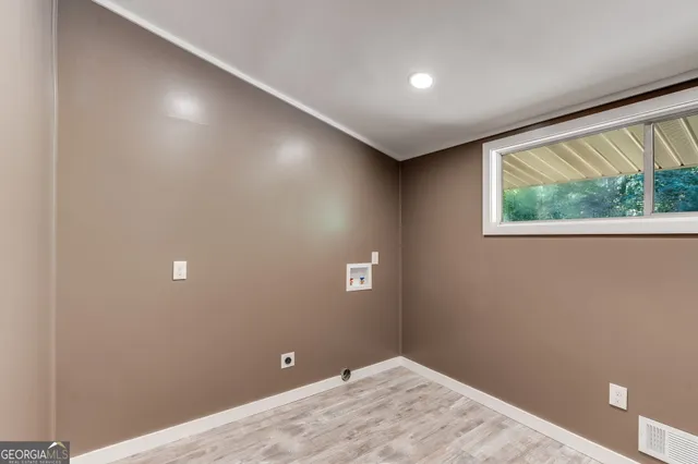 a view of empty room