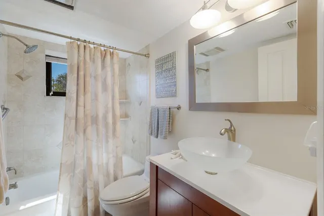 a view of a bathroom with a shower