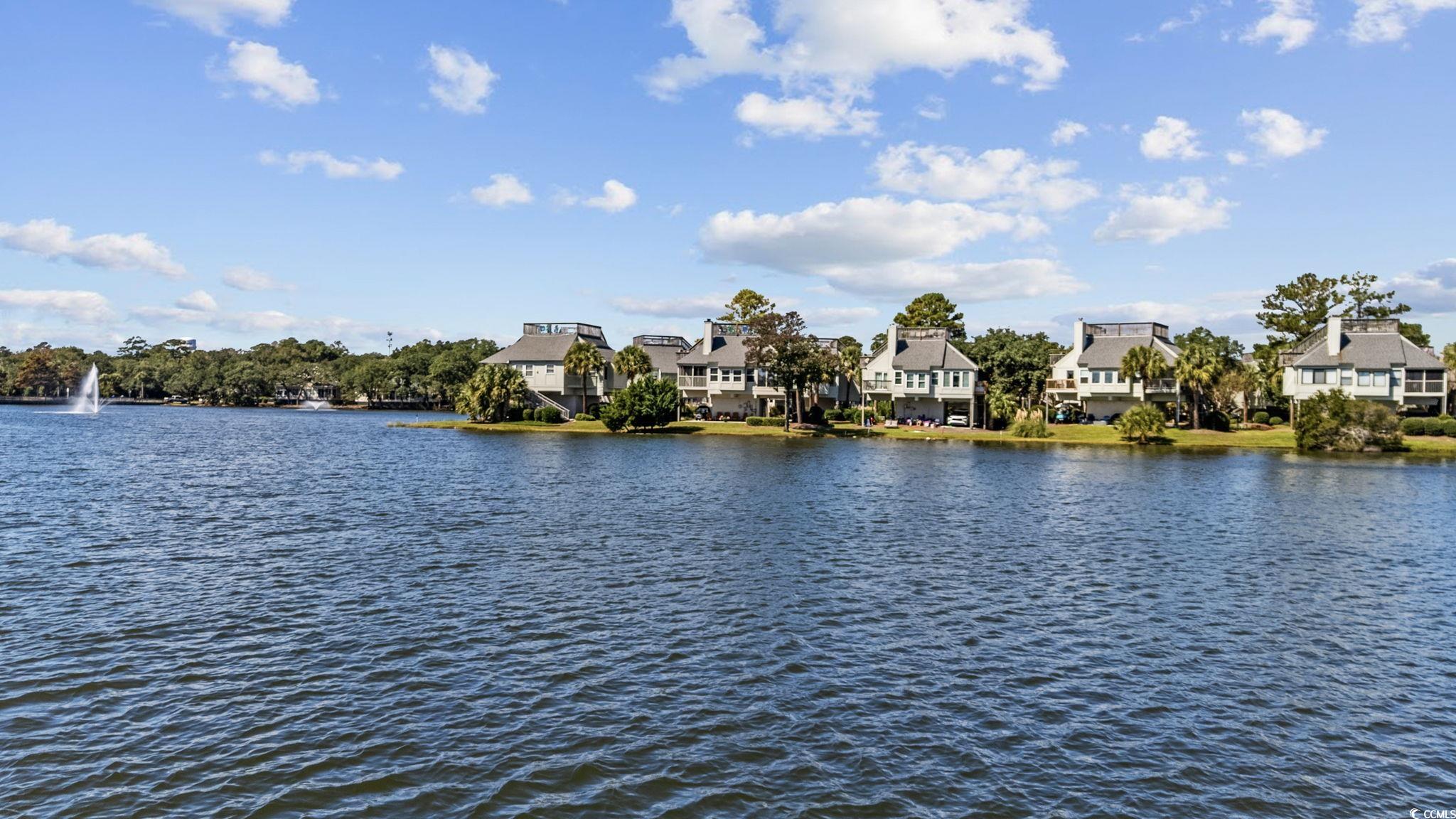 27 Riptide Lane Pawleys Island, SC 29585 - Photo 35 of 40 Water view with nearby suburban area