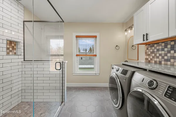 a view of storage and utility room