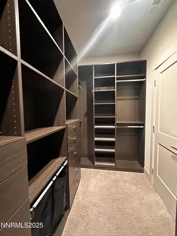 a walk in closet