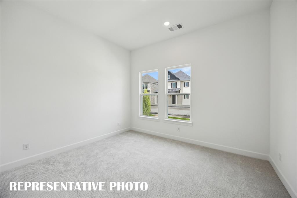 1884 Fennel Road Frisco, TX 75033 - Photo 13 of 16 You'll find nicely sized secondary bedrooms in our Royale II plan. REPRESENTATIVE PHOTO