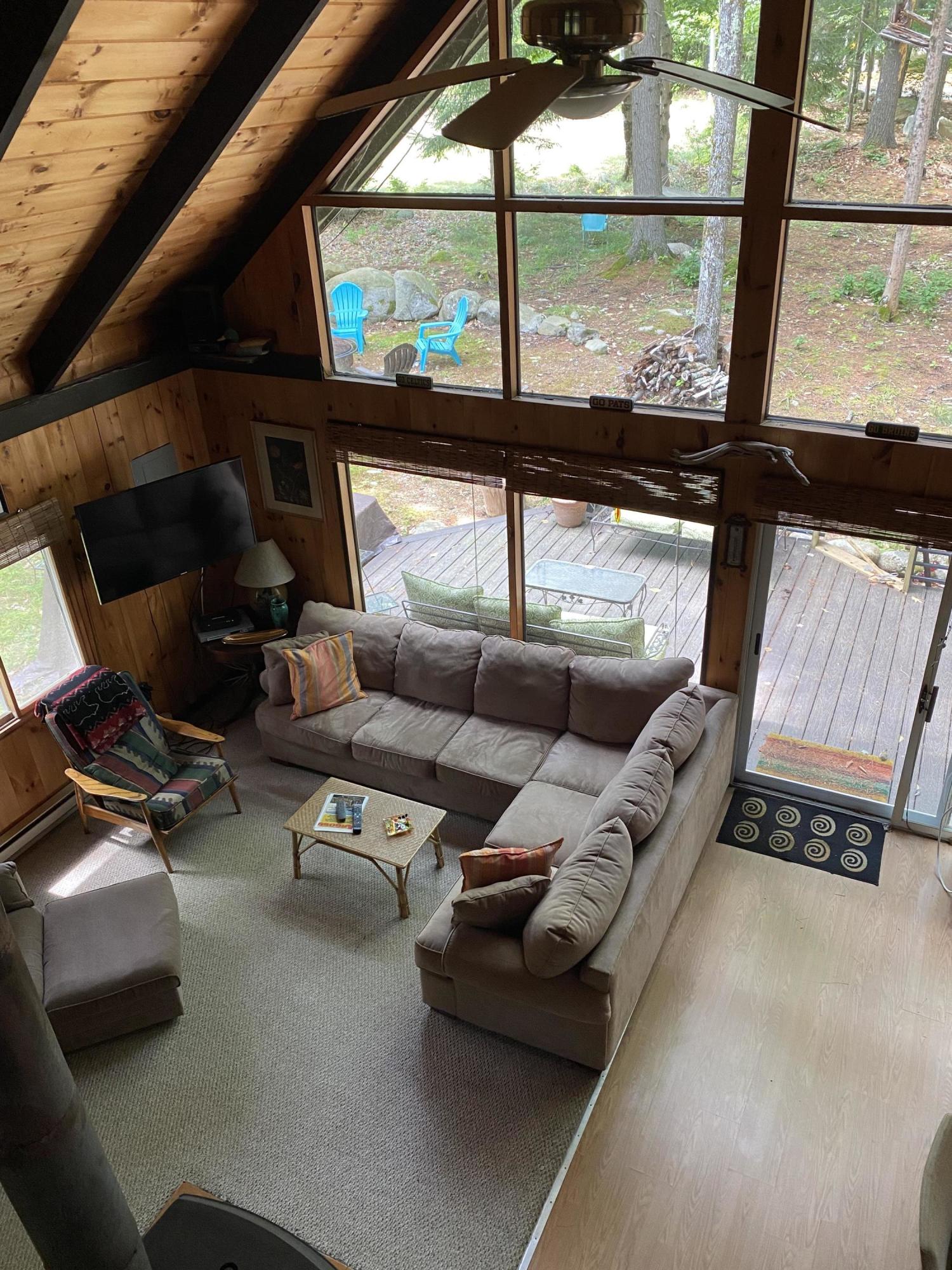 801 Beach View Drive Standish, ME 04084 - Photo 19 of 28 Living Rm view from 2nd Floor