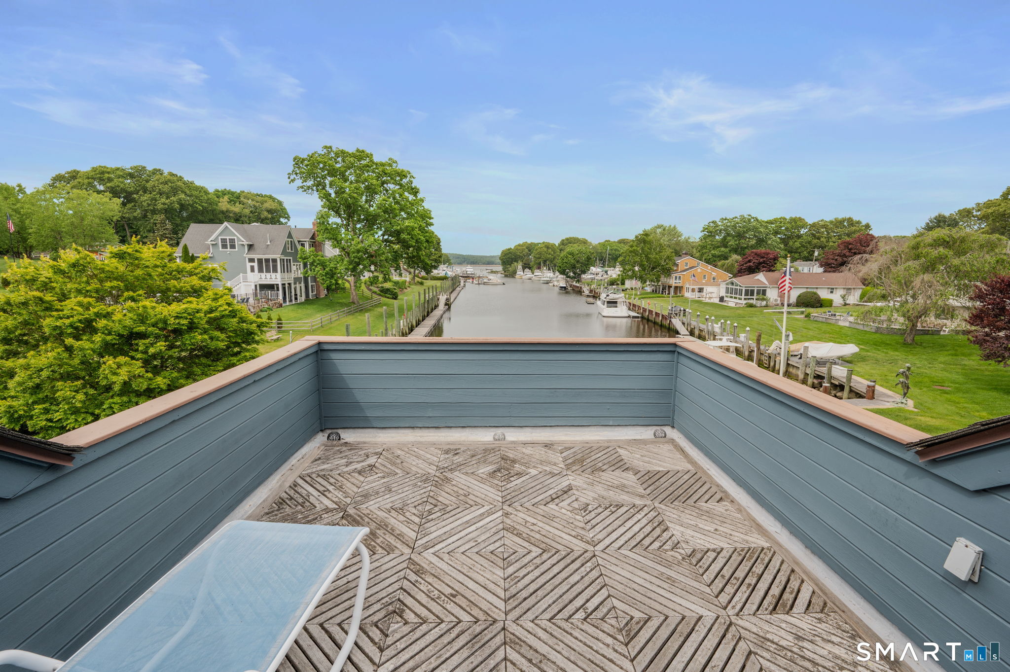 77 Essex Road Old Saybrook, CT 06475 - Photo 28 of 36 Private deck off upstairs bedroom.