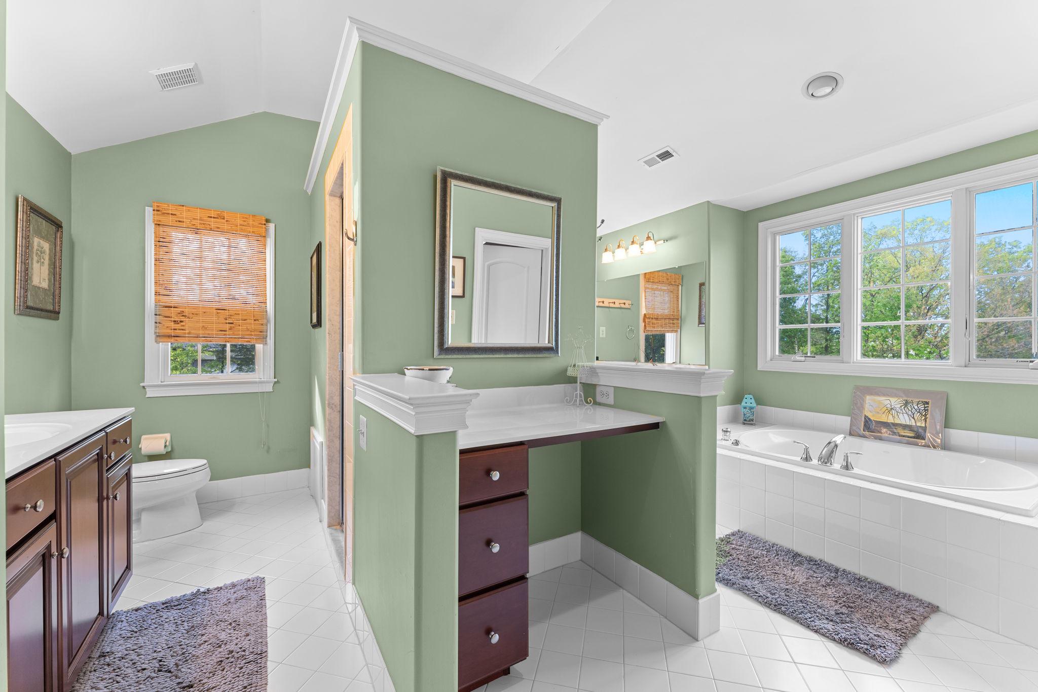 912 Ashbourne Way Schwenksville, PA 19473 - Photo 24 of 45 Private commodes and sinks w Vanity
