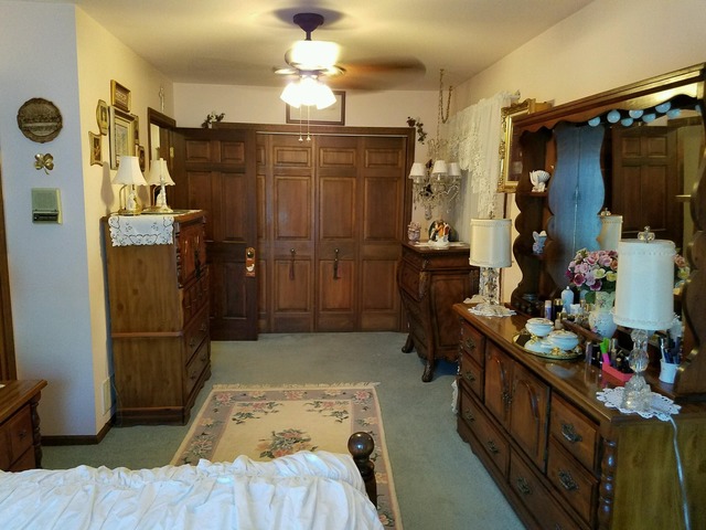 1619 Riverside Drive McHenry, IL 60050 - Photo 20 of 25 a kitchen that has a lot of cabinets and refrigerator in it