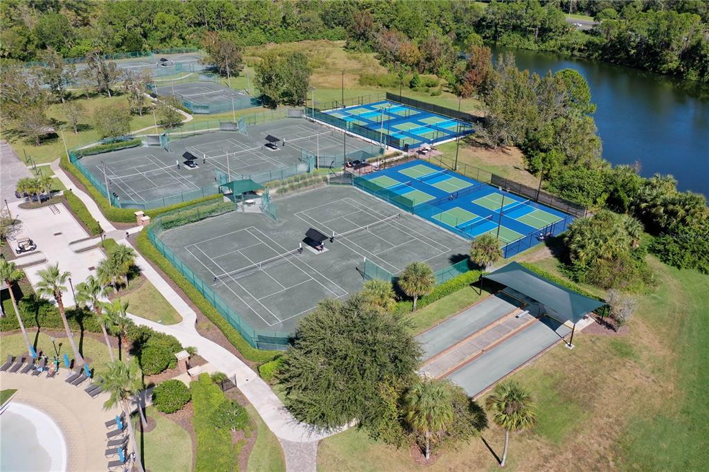 426 Long Cove Road Ormond Beach, FL 32174 - Photo 38 of 73 an aerial view of residential houses with outdoor space