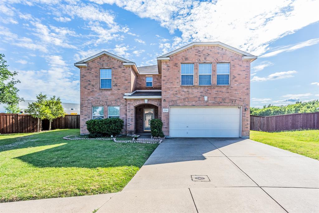 2743 Cold Water Trail Grand Prairie, TX 75052 - Photo 1 of 1 a front view of a house with garden