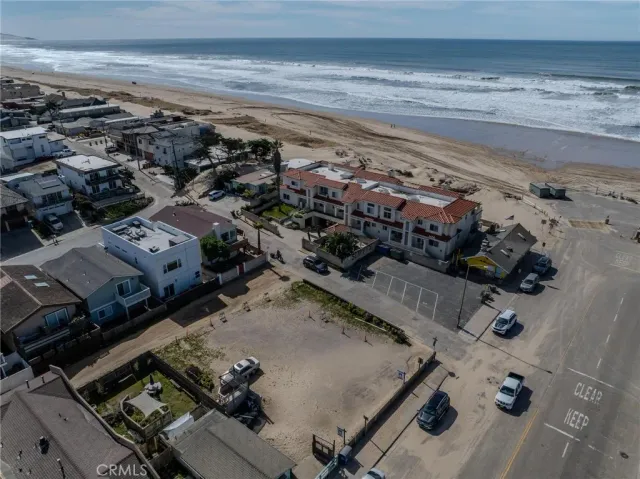 an aerial view of a fireplace with wooden floor