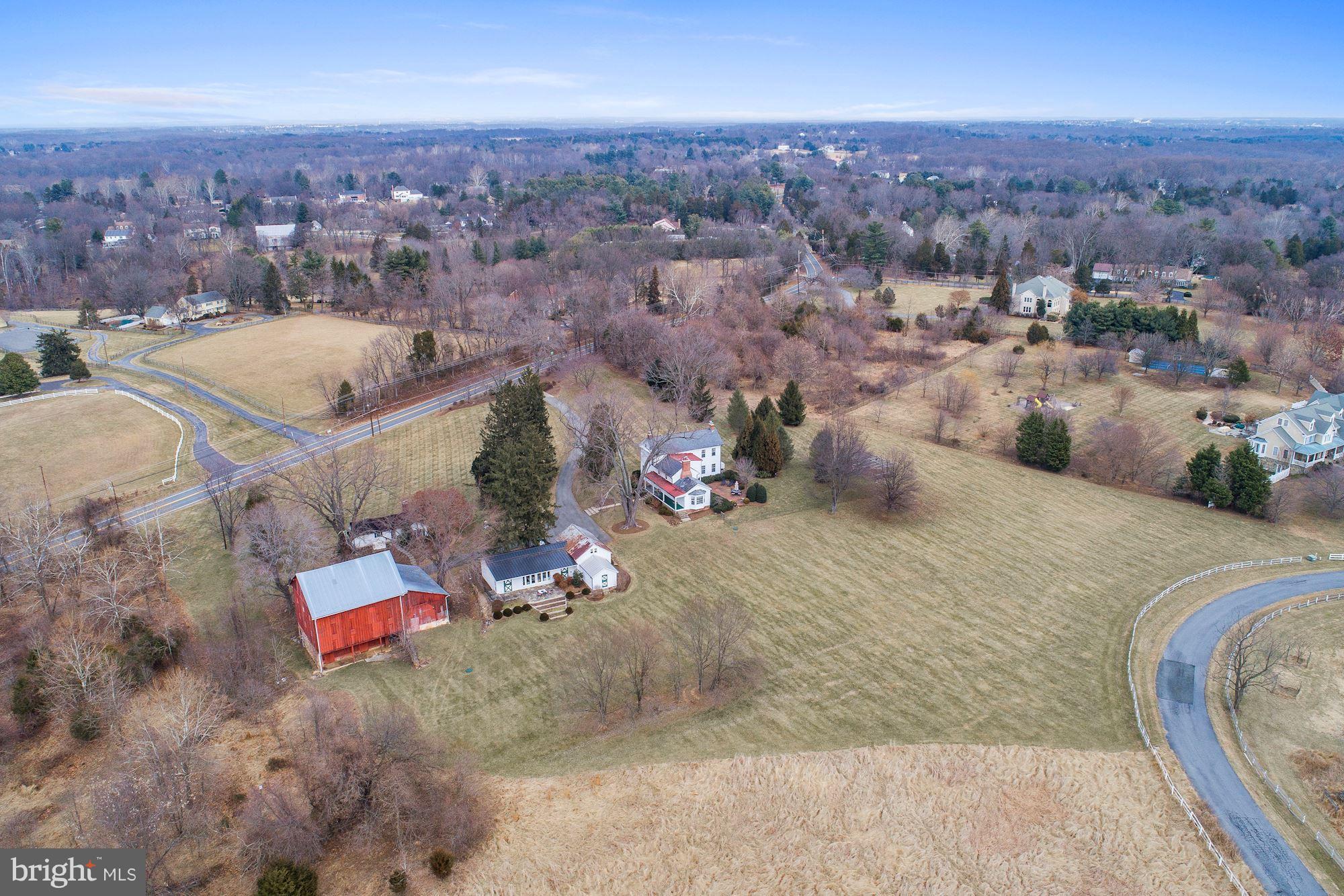 14800 Seneca Road Darnestown, MD 20874 - Photo 30 of 30 Gorgeous 5 acre Aerial View.