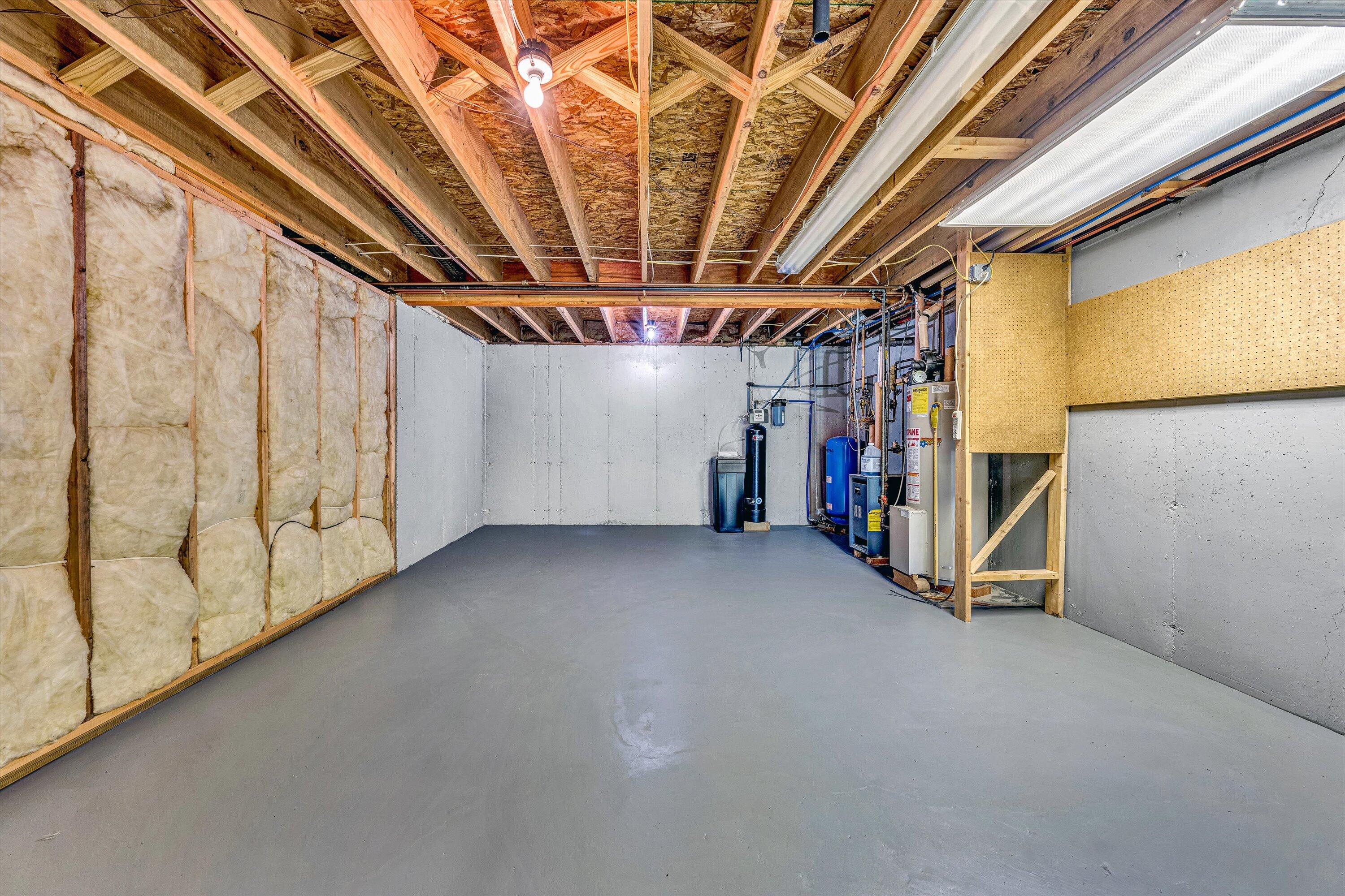 395 Middle Valley Road Hardy, VA 24101 - Photo 40 of 66 a view of empty room with wooden ceiling