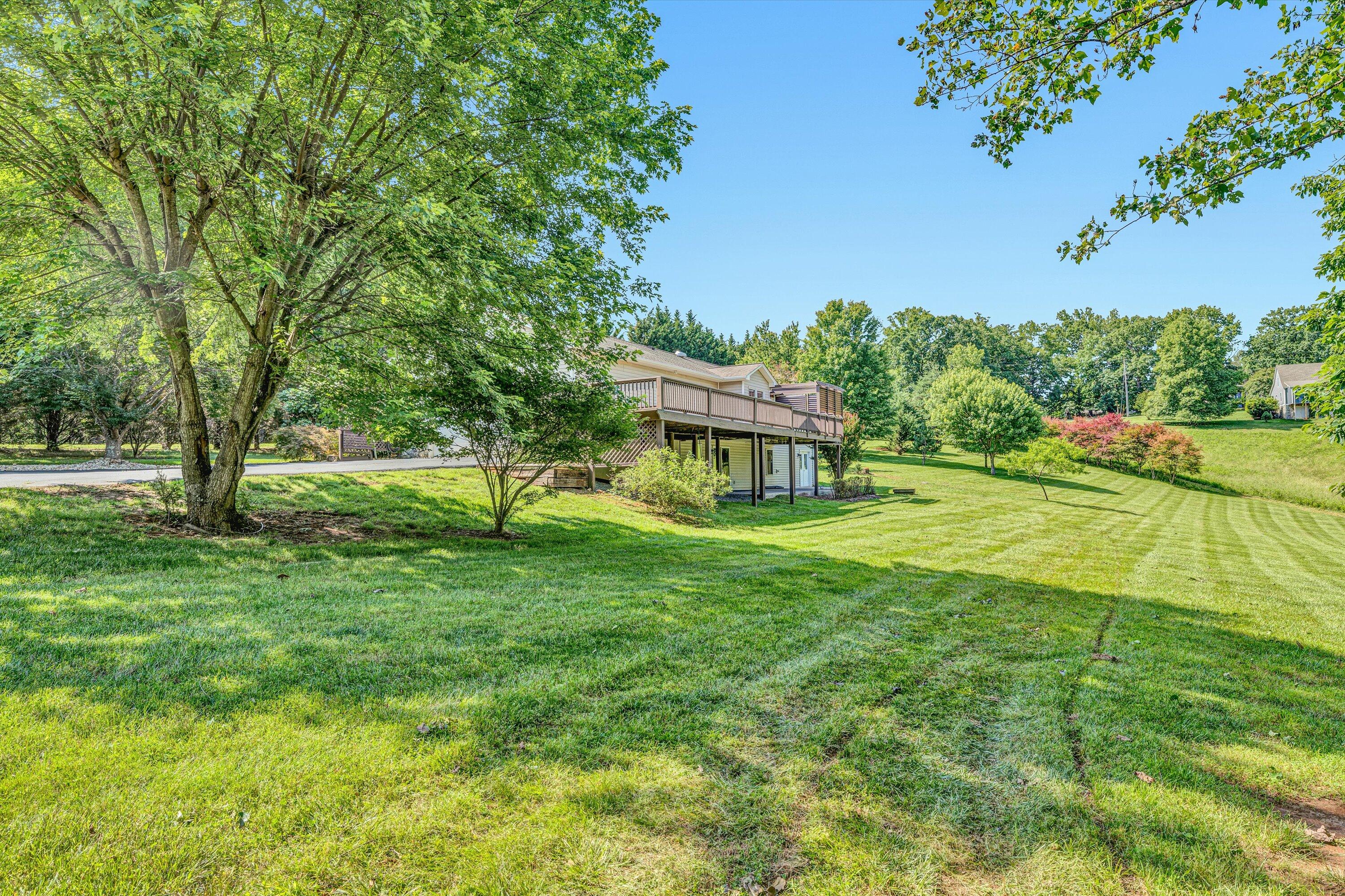 395 Middle Valley Road Hardy, VA 24101 - Photo 58 of 66 a view of a house with a yard