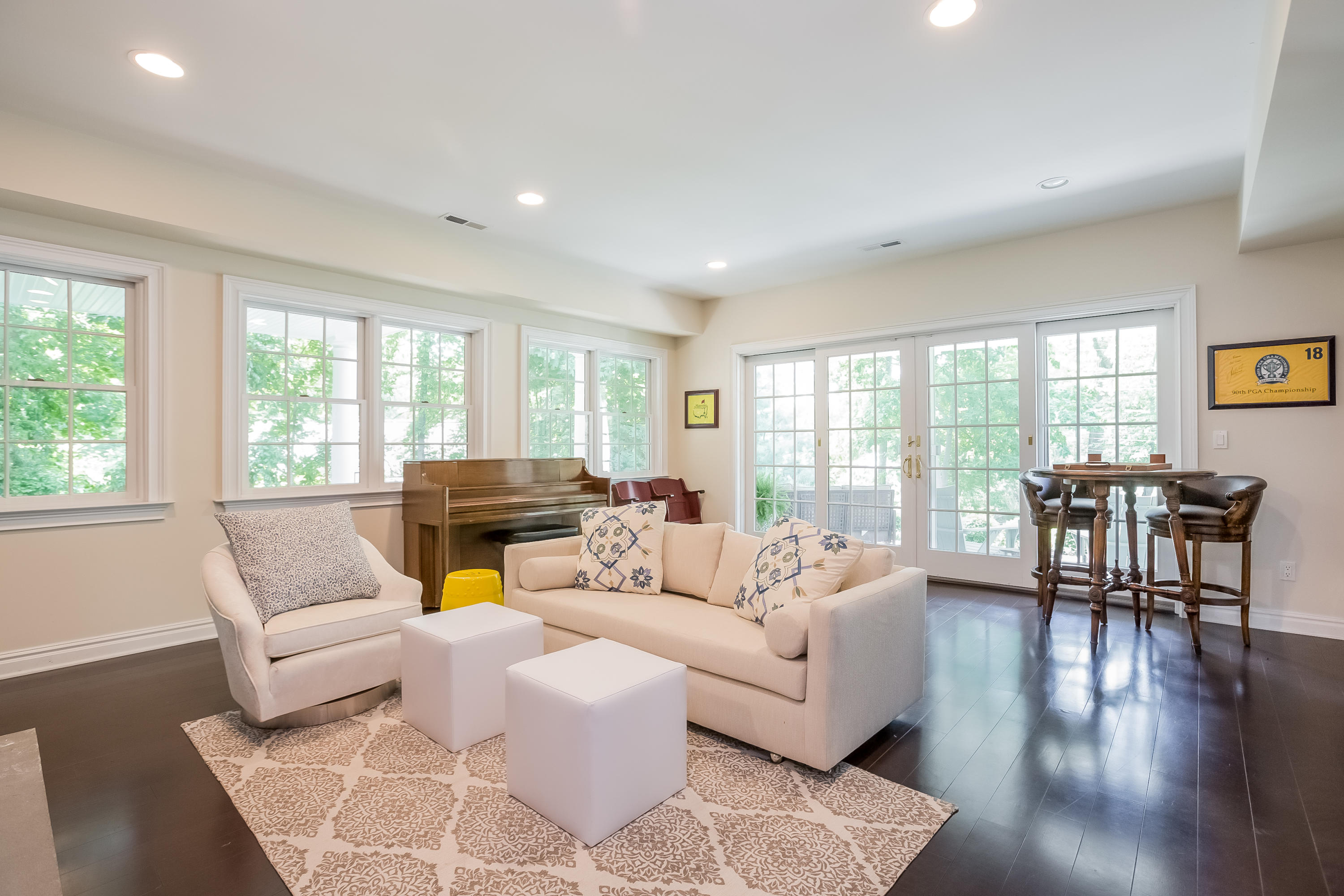 26 Indian Spring Road Rowayton, CT 06853 - Photo 26 of 33 a living room with furniture and wooden floor