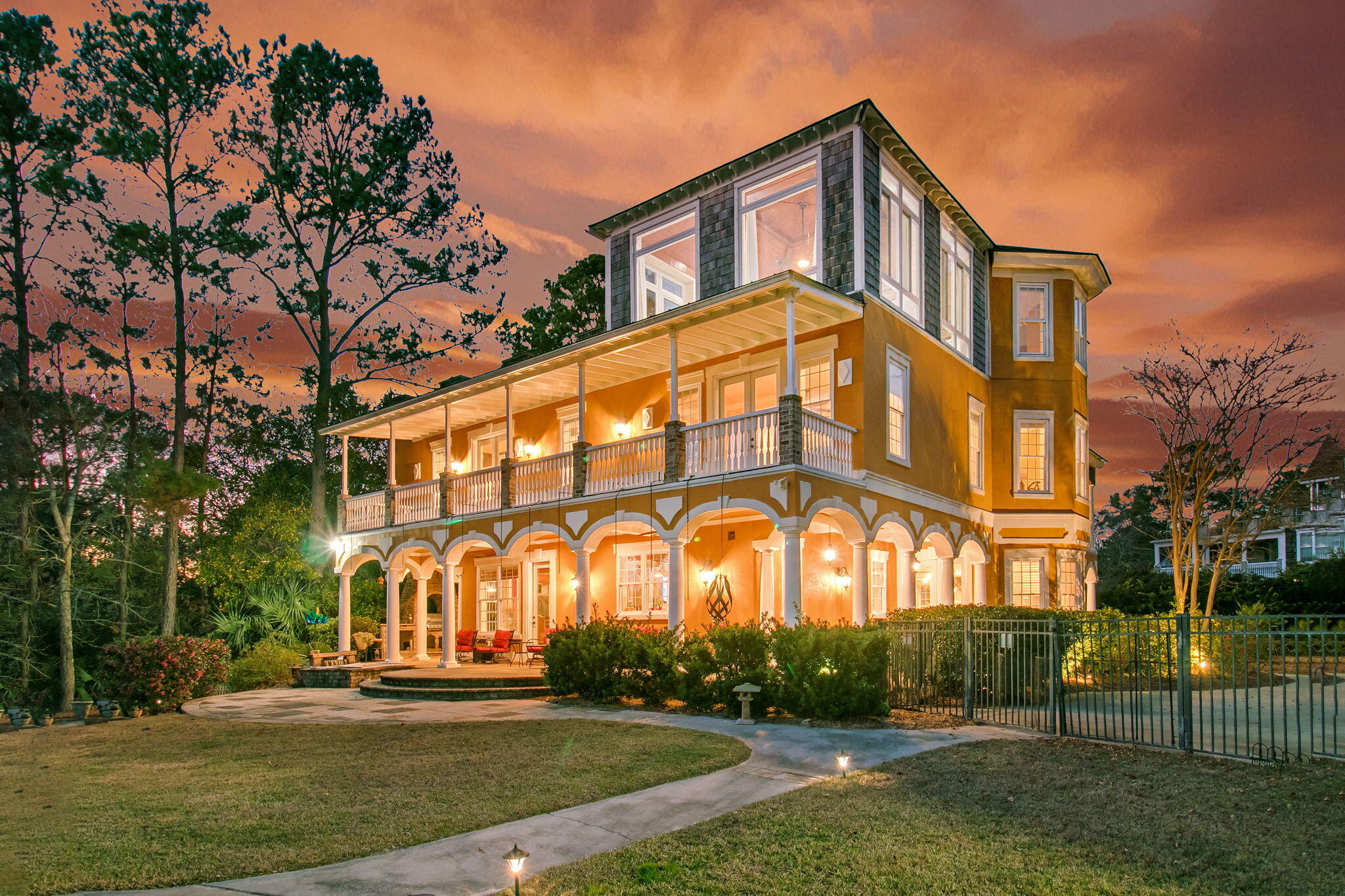 145 Memes Way Wando, SC 29492 - Photo 46 of 94 CREM - 145 Memes Way twilight-5