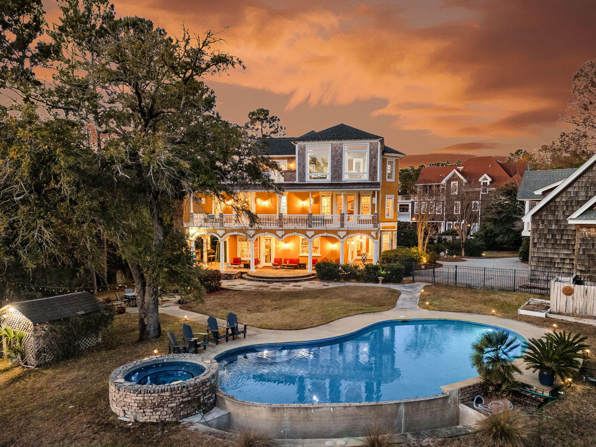 145 Memes Way Wando, SC 29492 - Photo 79 of 94 CREM - 145 Memes Way twilight-19