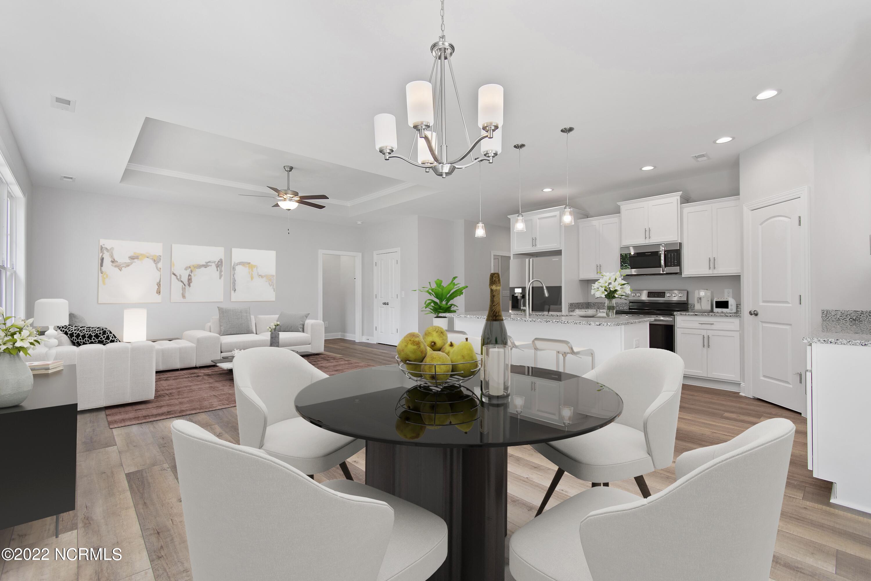 1574 East Boiling Spring Road Southport, NC 28461 - Photo 6 of 58 Virtually staged Dining Area
