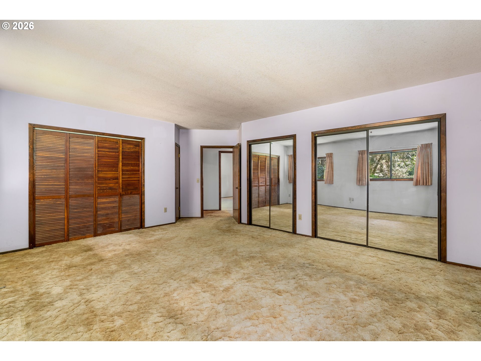 586 Northwest Loop Road White Salmon, WA 98672 - Photo 25 of 48 a view of an empty room with a window