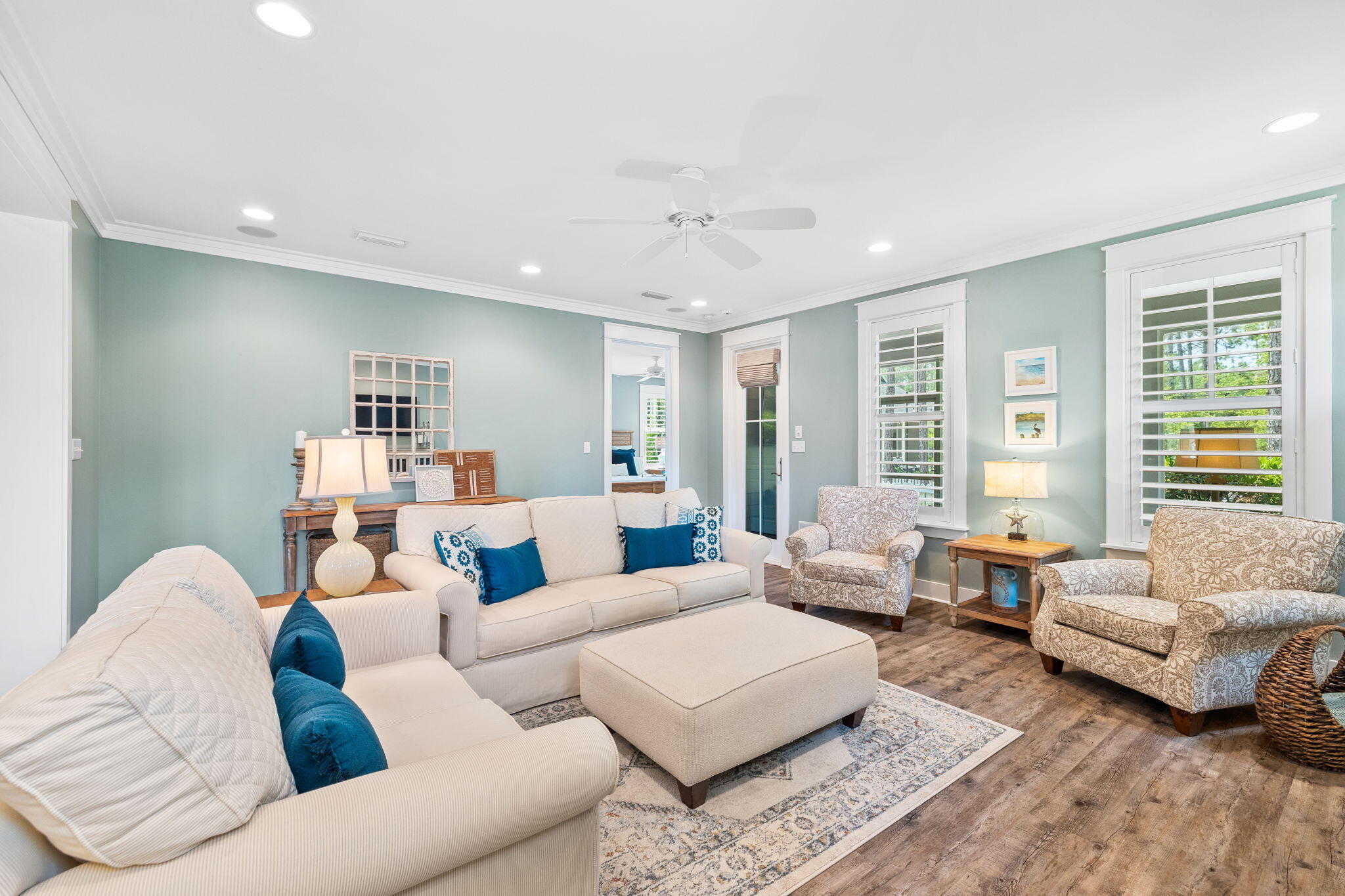 227 Jack Knife Drive Inlet Beach, FL 32461 - Photo 29 of 54 a living room with furniture and a large window