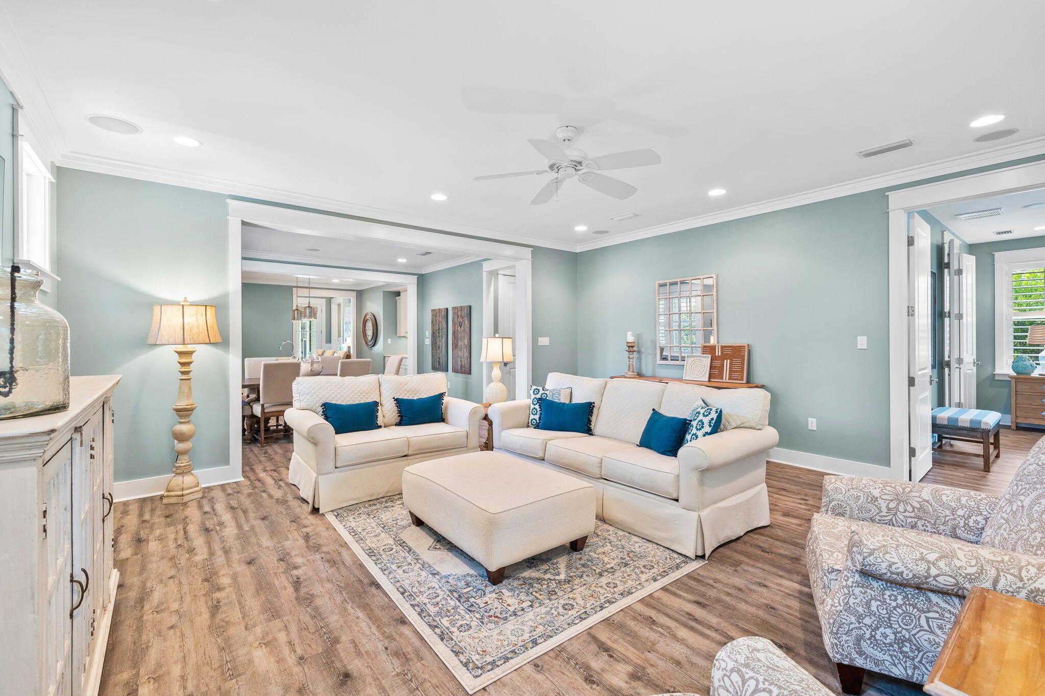 227 Jack Knife Drive Inlet Beach, FL 32461 - Photo 30 of 54 a living room with furniture and wooden floor