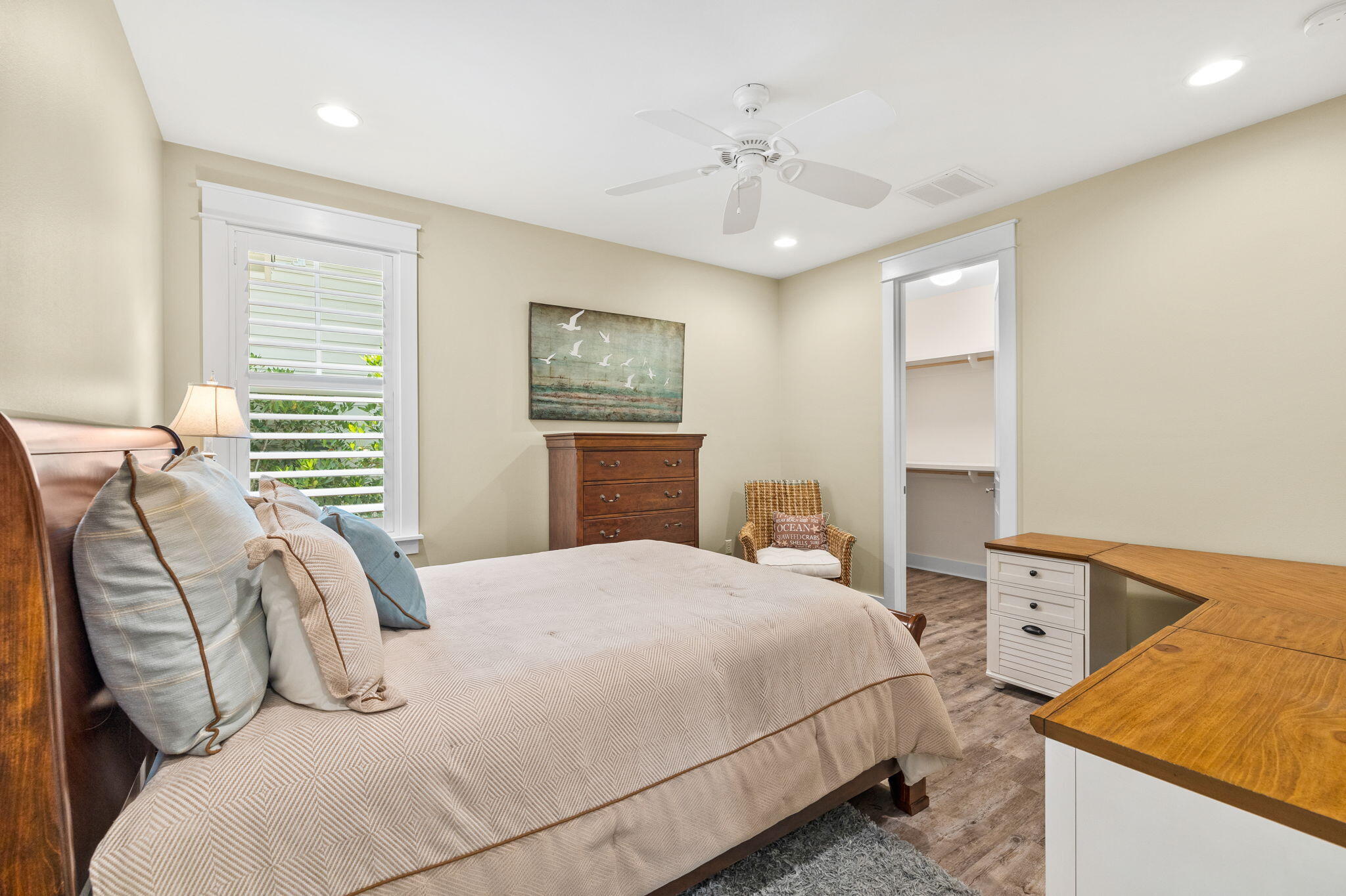 227 Jack Knife Drive Inlet Beach, FL 32461 - Photo 42 of 54 a bedroom with a bed and window