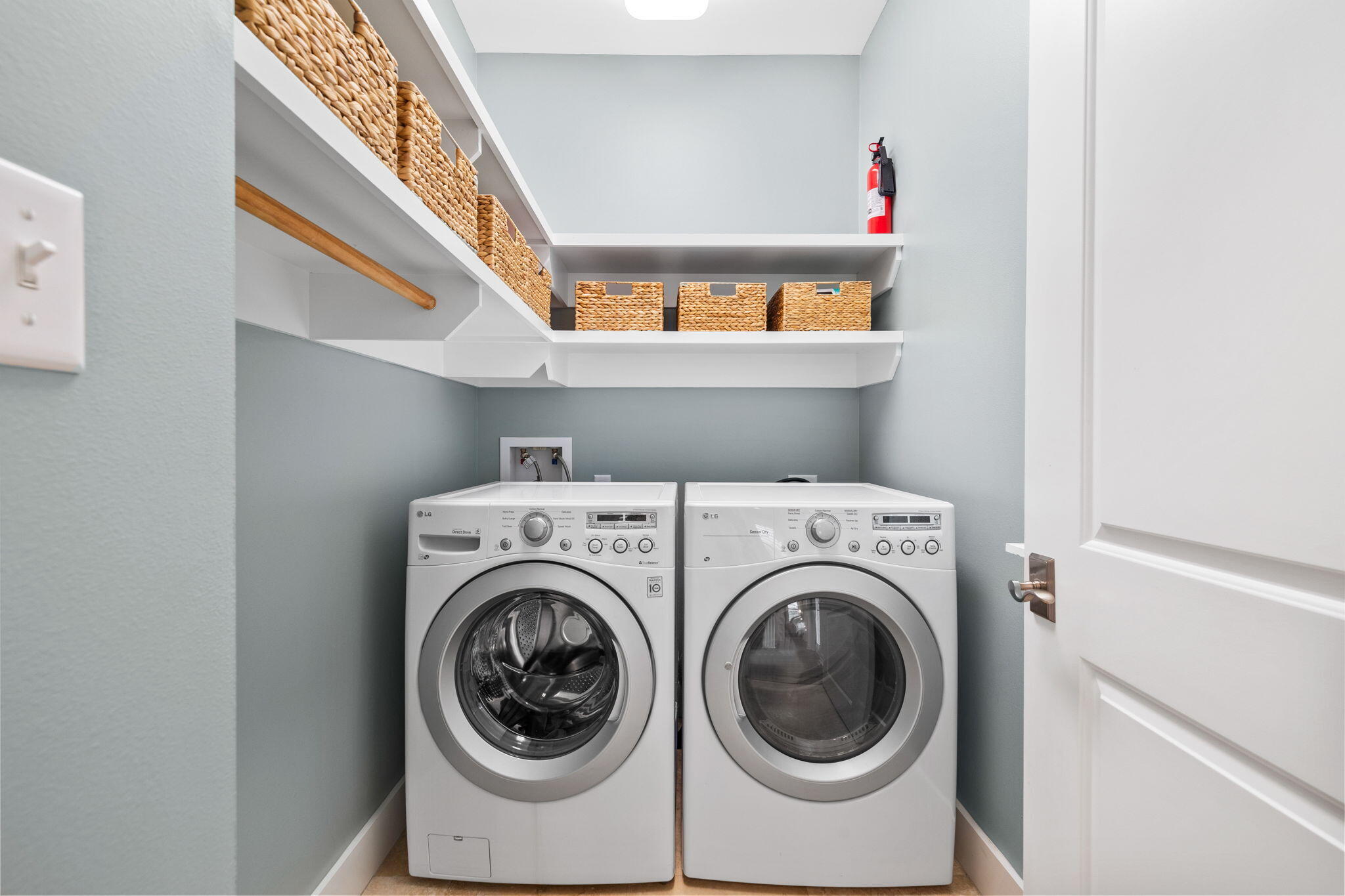 227 Jack Knife Drive Inlet Beach, FL 32461 - Photo 44 of 54 a utility room with dryer and washer