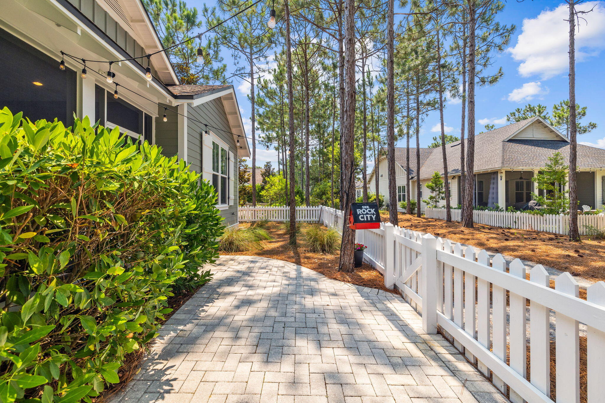 227 Jack Knife Drive Inlet Beach, FL 32461 - Photo 10 of 54 a view of a pathway with a house