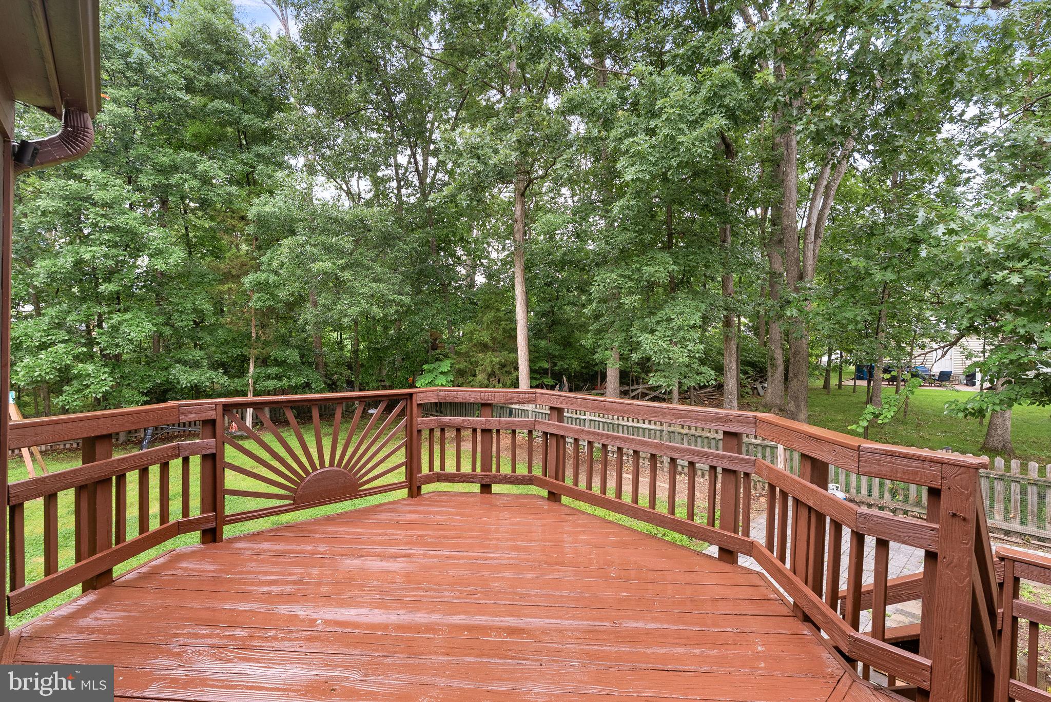 128 Applegate Drive Sterling, VA 20164 - Photo 54 of 58 a view of balcony with deck and wooden floor