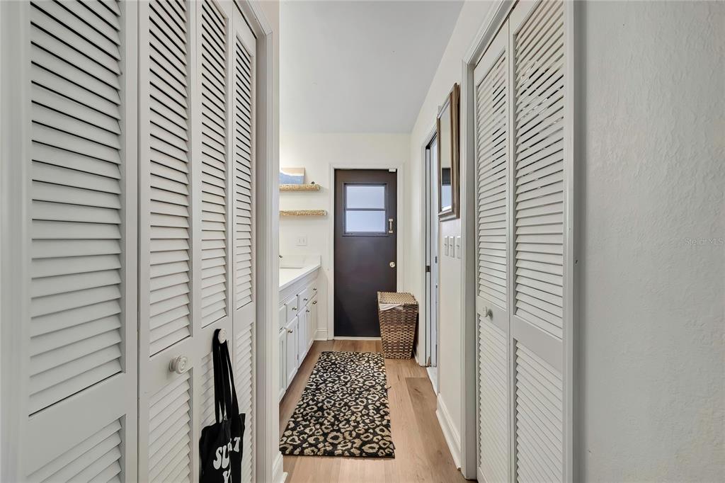 14154 Trollman Street Spring Hill, FL 34609 - Photo 19 of 25 a view of a bedroom from a hallway