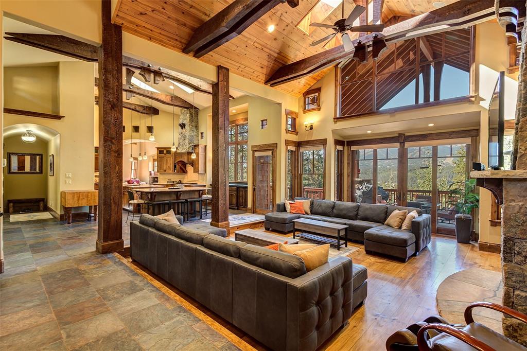 70 Rounds Road Breckenridge, CO 80424 - Photo 5 of 35 a view of a living room with furniture and a flat screen tv