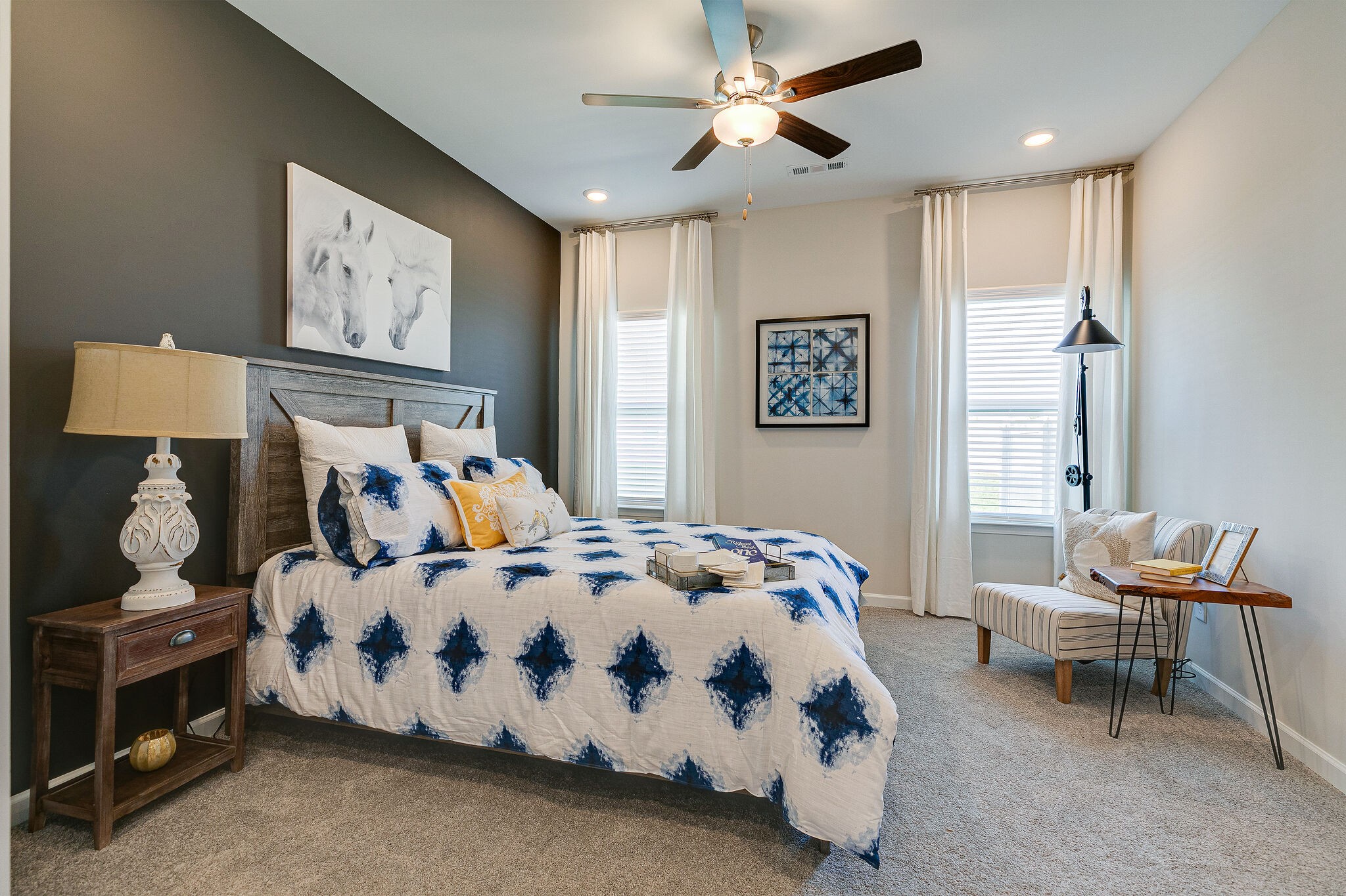 1070 June Wilde Ridge Spring Hill, TN 37174 - Photo 14 of 28 a bedroom with bed and a window