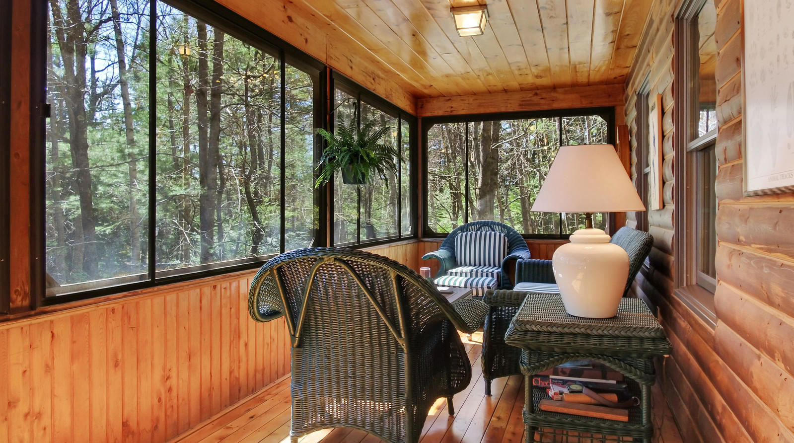 304 Timber Point Road Belgrade, ME 04917 - Photo 23 of 58 Relaxing Porch