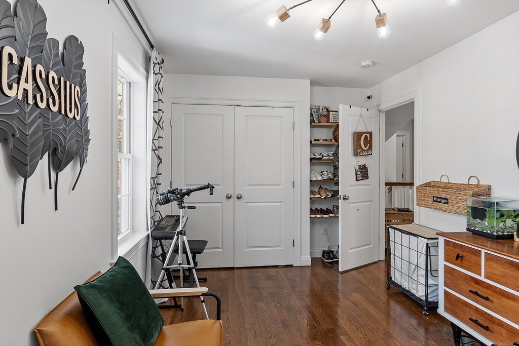 75 Chestnut Street Foxboro, MA 02035 - Photo 18 of 30 a view of a workspace with furniture and entryway