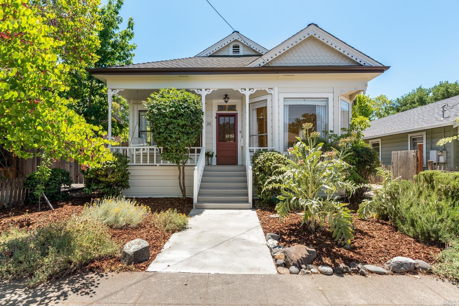 120 10th Street Santa Rosa, CA 95401 - Photo 1 of 1 Queen Anne Cottage
