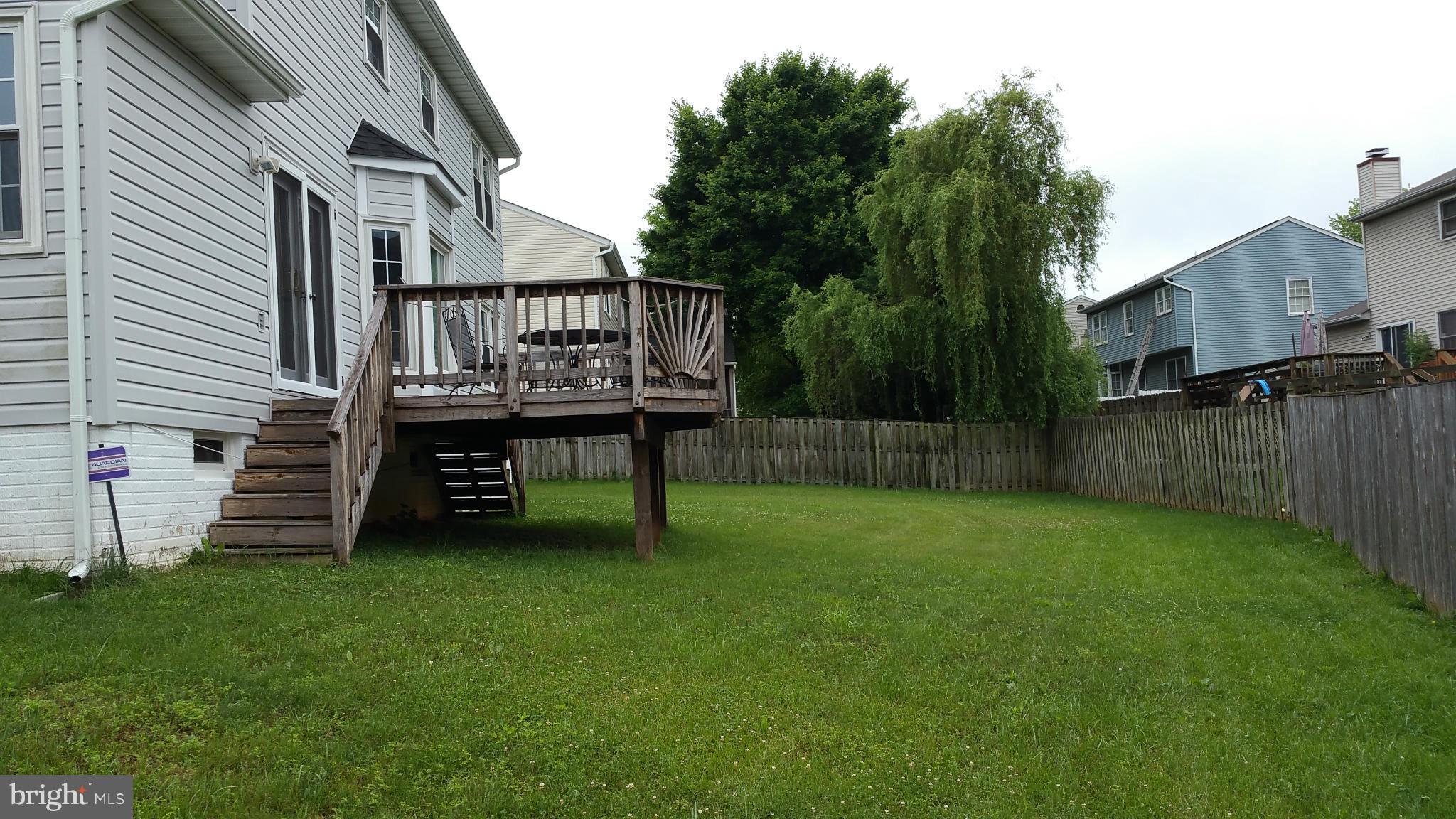 19 Markham Way Stafford, VA 22556 - Photo 19 of 23 a view of a chair and table in backyard of the house