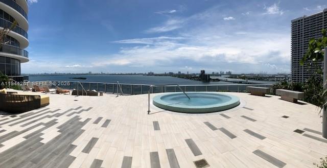 488 Northeast 18th Street, Unit 3703 Miami, FL 33132 - Photo 9 of 27 a view of a terrace