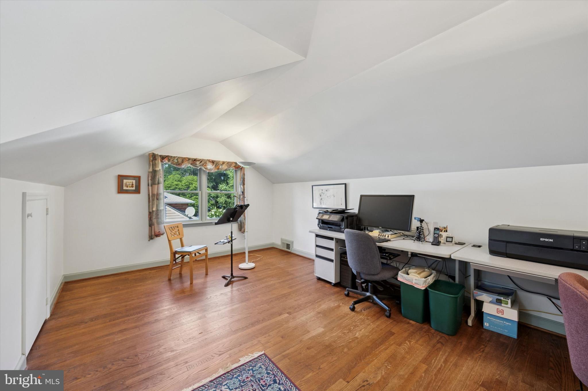 1208 Bruce Road Wilmington, DE 19803 - Photo 24 of 38 a workspace with furniture hardwood and a window