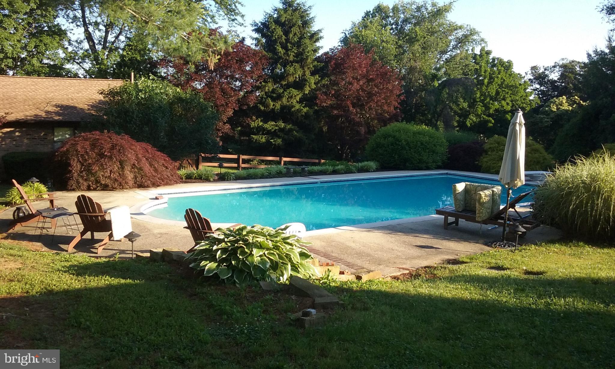 813 Thomas Run Road Bel Air, MD 21015 - Photo 2 of 5 Magnificent secluded pool area