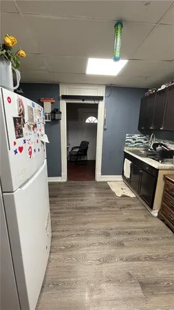 a room with storage and utility