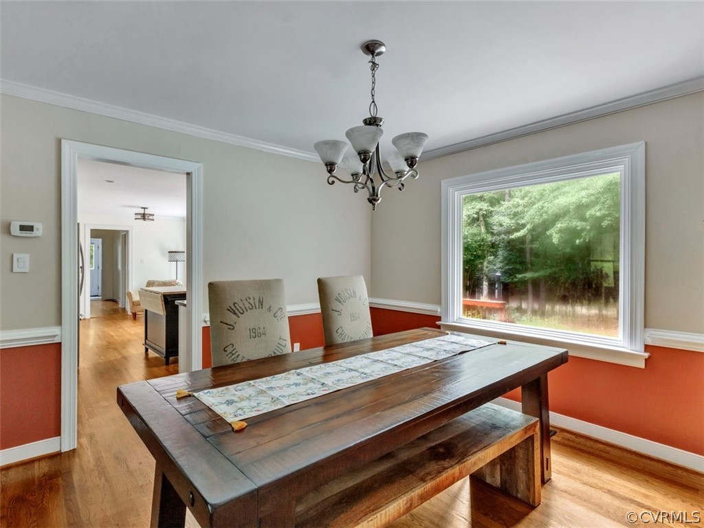 14042 Princess Mary Road Chesterfield, VA 23838 - Photo 5 of 31 a view of a room with a table and chairs